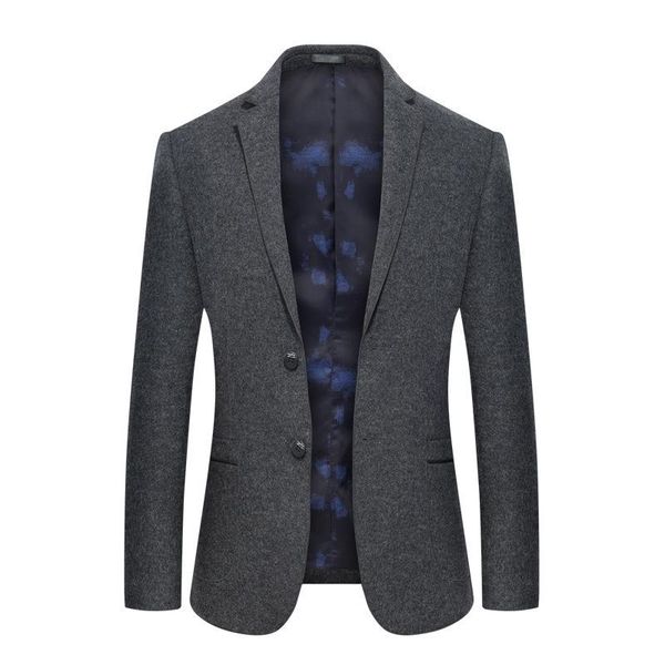 autumn and winter 2020 new korean fashion slim fit men's casual suit woolen men's coat, Black
autumn and winter 2020 new korean fashion slim fit men's casual suit woolen men's coat, Black