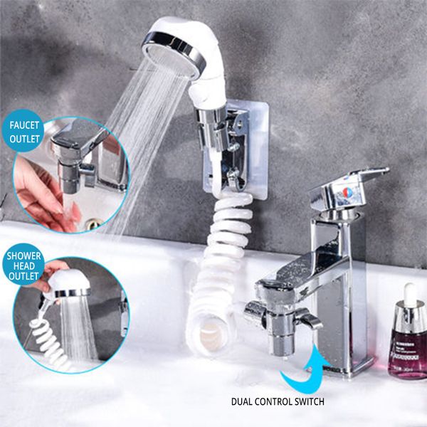 new arrival high pressure water saving washing hair basin faucet external shower head bathroom handheld washing hair artifact 1011
new arrival high pressure water saving washing hair basin faucet external shower head bathroom handheld washing hair artifact 1011