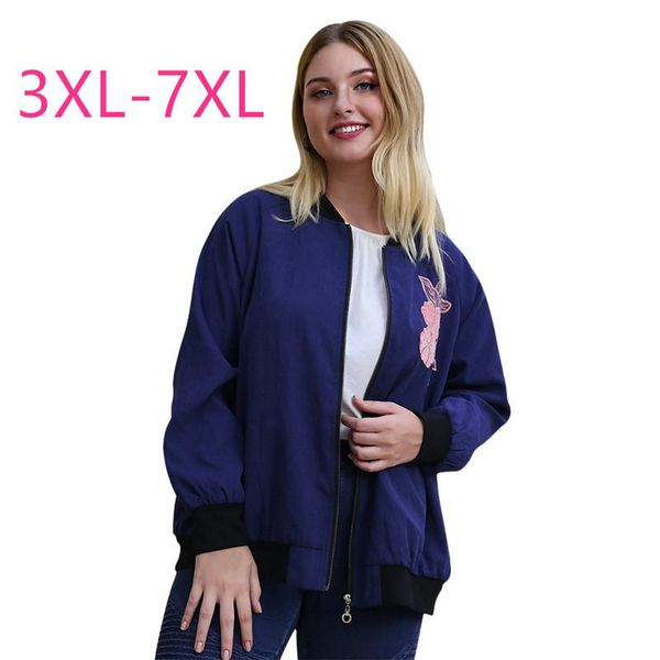 2020 spring autumn plus size jacket for women large casual loose long sleeves sports zipper short coat blue 3xl 4xl 5xl 6xl 7xl, Black;brown
2020 spring autumn plus size jacket for women large casual loose long sleeves sports zipper short coat blue 3xl 4xl 5xl 6xl 7xl, Black;brown