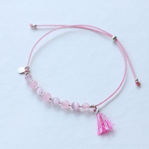 we1si 9616big cloth 4mm eye pink powder bracelet 925 sterling silver crystal cat's crystalbracelet pink crystal tassel vkmen, Golden;silver
we1si 9616big cloth 4mm eye pink powder bracelet 925 sterling silver crystal cat's crystalbracelet pink crystal tassel vkmen, Golden;silver