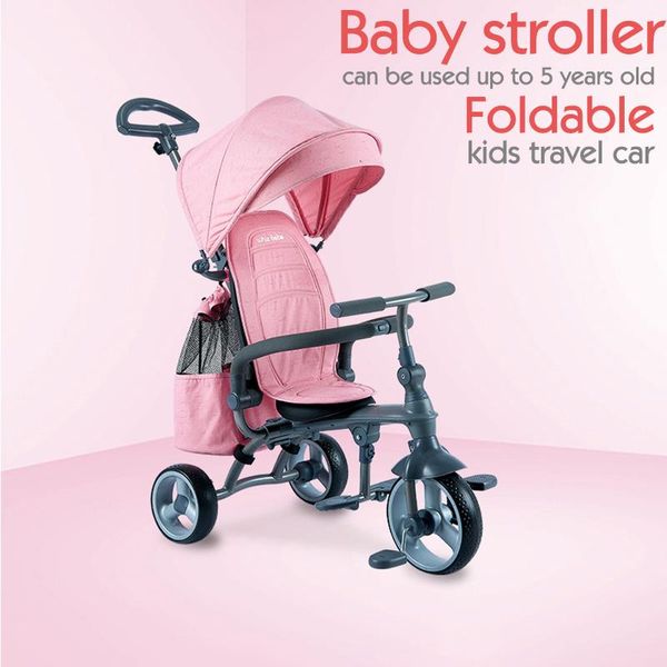 children's tricycle walk the children stroller baby bicycle foldable children's outing stroller for 1-2-3-5 years old
children's tricycle walk the children stroller baby bicycle foldable children's outing stroller for 1-2-3-5 years old