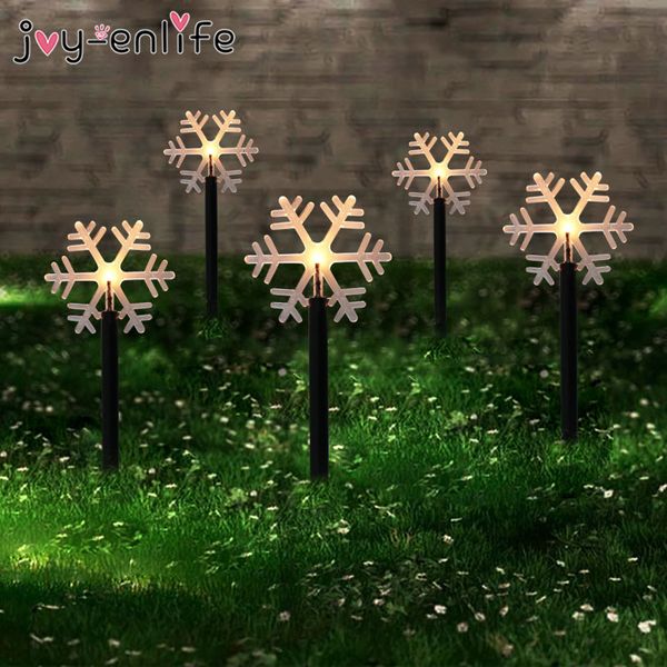 5pcs/set garden snowflake outdoor waterproof christmas decor ground lights lawn night light
5pcs/set garden snowflake outdoor waterproof christmas decor ground lights lawn night light