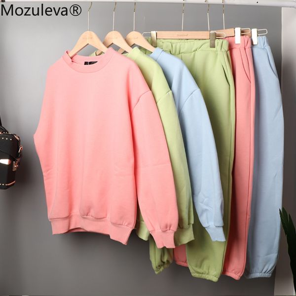 mozuleva new autumn women sweater 2 piece sets long sleeve sportwear pullover sweater and pant suit 2 pcs outfits 6 colors 201119, White
mozuleva new autumn women sweater 2 piece sets long sleeve sportwear pullover sweater and pant suit 2 pcs outfits 6 colors 201119, White