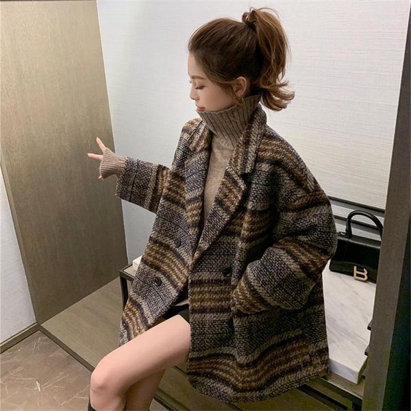 autumn winter woman jacket plaid korean style short women coat women's clothes manteau femme hiver 2021 new wpy21291, Black
autumn winter woman jacket plaid korean style short women coat women's clothes manteau femme hiver 2021 new wpy21291, Black