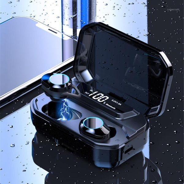 g02 tws bluetooth 5.0 wireless earphones ipx7 waterproof hifi stereo earphone earphones 3300mah led power bank phone holder1
g02 tws bluetooth 5.0 wireless earphones ipx7 waterproof hifi stereo earphone earphones 3300mah led power bank phone holder1