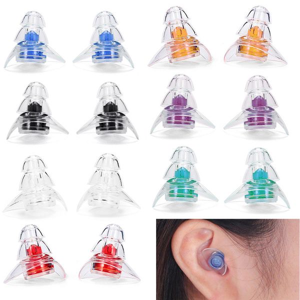 1pair noise cancelling earplugs for sleeping study concert hear safe noise reduction earplug hear protection silicone ear plugs 
1pair noise cancelling earplugs for sleeping study concert hear safe noise reduction earplug hear protection silicone ear plugs