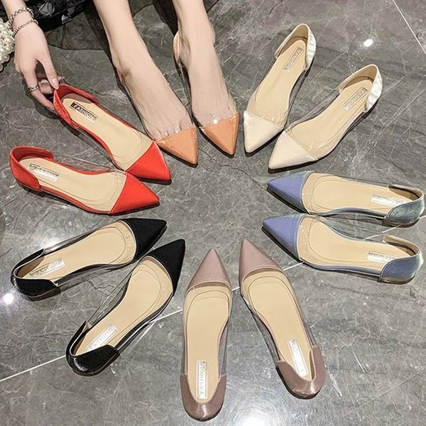 plus size 2021 spring summer women flats transparent slip on flat shoes woman ballet flats candy color jelly zapatos mujer 8922n #4t0i, Black
plus size 2021 spring summer women flats transparent slip on flat shoes woman ballet flats candy color jelly zapatos mujer 8922n #4t0i, Black
