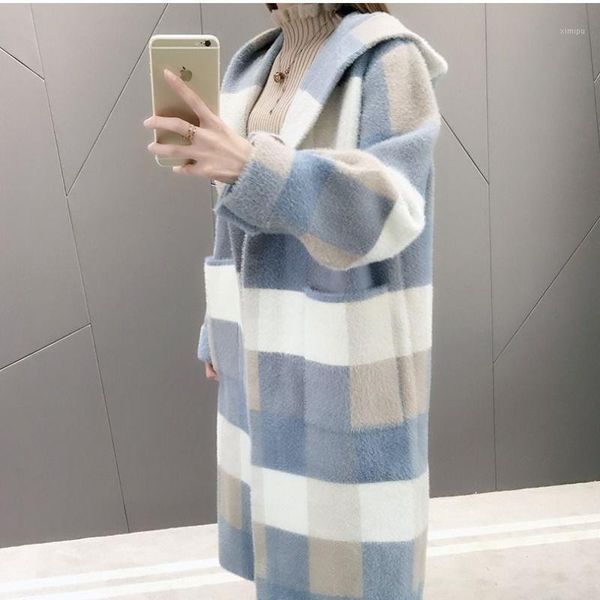 yasuguoji thick warm faux long coat women fashion covered button plaid winter faux fur jacket with hooded ladies coats1, Black
yasuguoji thick warm faux long coat women fashion covered button plaid winter faux fur jacket with hooded ladies coats1, Black