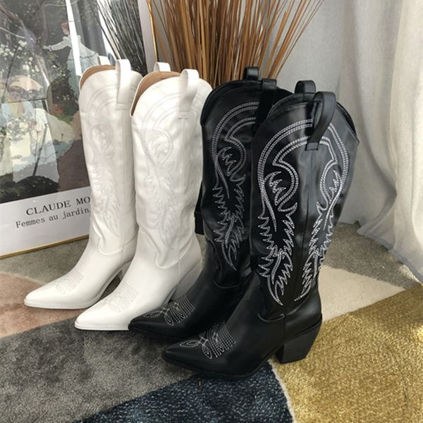 женская обувь зимняя середины теленок вышивка женщины boots кожа площади toe med heels женщины boots zapatos de mujer, Black
женская обувь зимняя середины теленок вышивка женщины boots кожа площади toe med heels женщины boots zapatos de mujer, Black