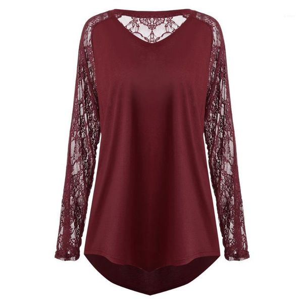 women's t-shirt 2021 fashion trend high-end womens plus size lace long sleeve pullover blouse shirt1, White
women's t-shirt 2021 fashion trend high-end womens plus size lace long sleeve pullover blouse shirt1, White