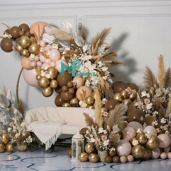 167pcs double cream peach apricot balloons garland coffee balloon chrome gold globos birthday wedding baby shower party decor 1027
167pcs double cream peach apricot balloons garland coffee balloon chrome gold globos birthday wedding baby shower party decor 1027