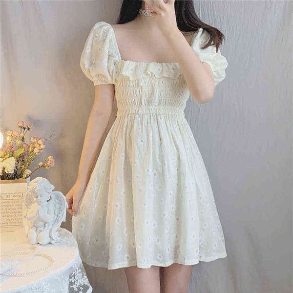 korean fashion summer everyday dress for women2021 casual kawaii mini flora harajuku aesthetic cottagecore g1223, Black;gray
korean fashion summer everyday dress for women2021 casual kawaii mini flora harajuku aesthetic cottagecore g1223, Black;gray