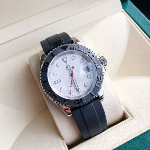 40mm mechanical men's watch stylish and beautiful, cost-effective waterproof watches rubber strap womens wristwatch, Slivery;brown
40mm mechanical men's watch stylish and beautiful, cost-effective waterproof watches rubber strap womens wristwatch, Slivery;brown
