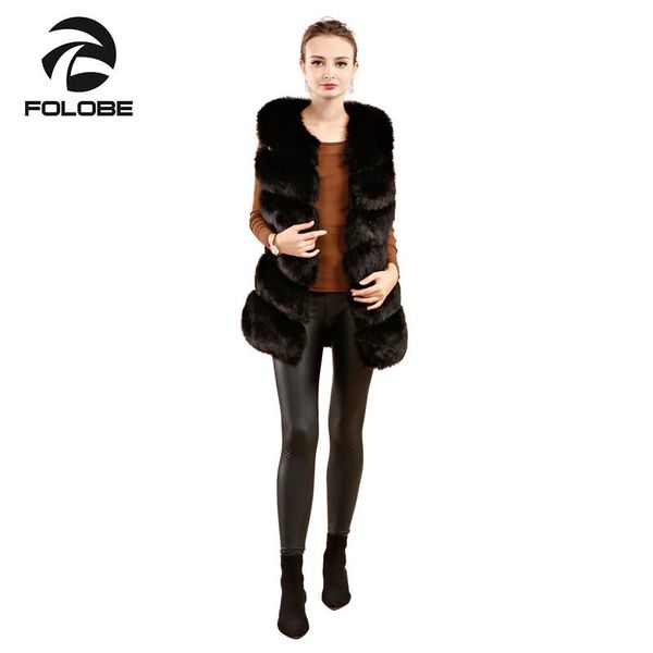 folobe casual fur vest coat luxury faux warm women coat vests winter fashion furs women's coats jacket gilet veste black 
folobe casual fur vest coat luxury faux warm women coat vests winter fashion furs women's coats jacket gilet veste black