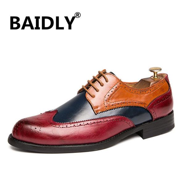 oxford shoes fashion hollw brogue men leather formal dress shoes man comfortable office party footwear big size 39-47, Black
oxford shoes fashion hollw brogue men leather formal dress shoes man comfortable office party footwear big size 39-47, Black