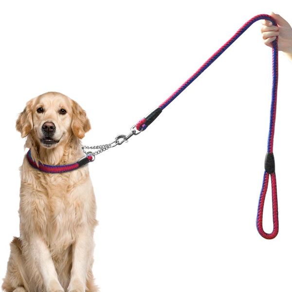 2016 martingale braided large dog collar with leash pet traction rope collar set for big dog agility obedience behavior bbyawi 
2016 martingale braided large dog collar with leash pet traction rope collar set for big dog agility obedience behavior bbyawi
