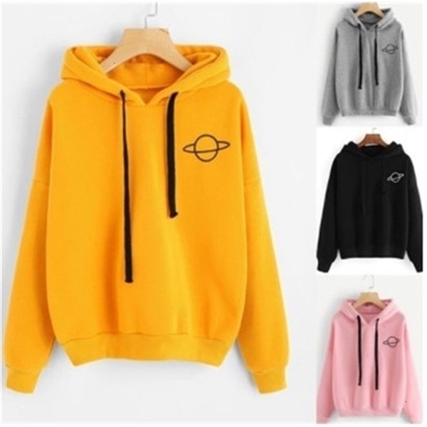 new fleece loose casual printed hooded women's sweater in autumn / winter 2020, Black
new fleece loose casual printed hooded women's sweater in autumn / winter 2020, Black