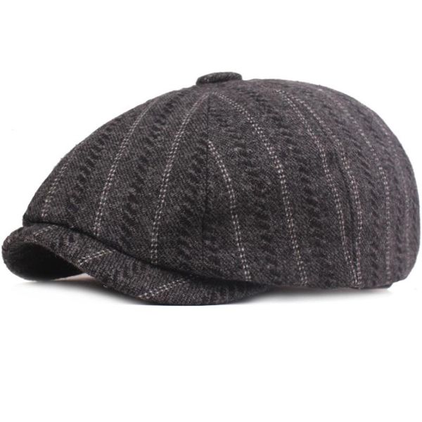 berets men women vintage octagonal newsboy cap spring autumn artist painter beret hat male female retro striped ivy flat cap, Blue;gray
berets men women vintage octagonal newsboy cap spring autumn artist painter beret hat male female retro striped ivy flat cap, Blue;gray