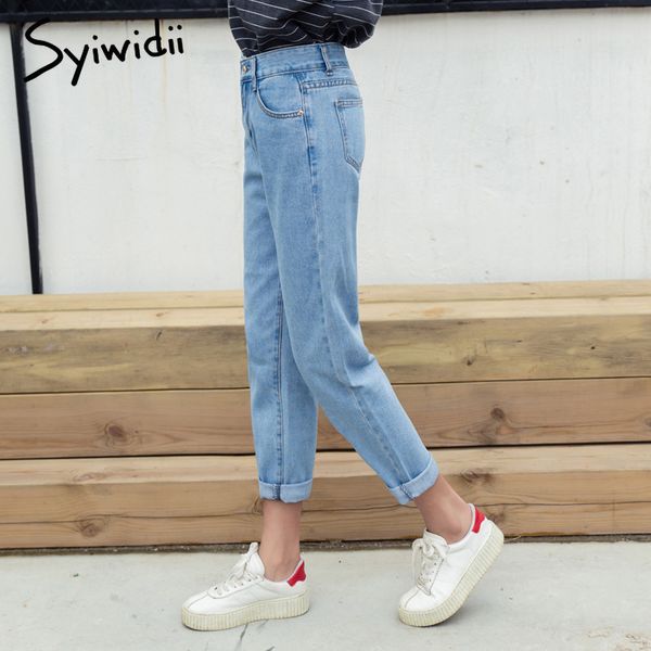 cotton high waist jeans blue plus size mom boyfriend jeans for women harem pants 5xl street style korean fashion new lj200811
cotton high waist jeans blue plus size mom boyfriend jeans for women harem pants 5xl street style korean fashion new lj200811