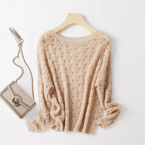 women's sweaters women long-sleeve pullover sweater wool bottoming shirt casual hollow knitted for 2021 autumn and winter1, White;black
women's sweaters women long-sleeve pullover sweater wool bottoming shirt casual hollow knitted for 2021 autumn and winter1, White;black