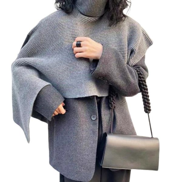 women's sweaters korean womens winter 2021 cropped jumper turtleneck vintage plus size clothes cloak black lt472s50, White;black
women's sweaters korean womens winter 2021 cropped jumper turtleneck vintage plus size clothes cloak black lt472s50, White;black