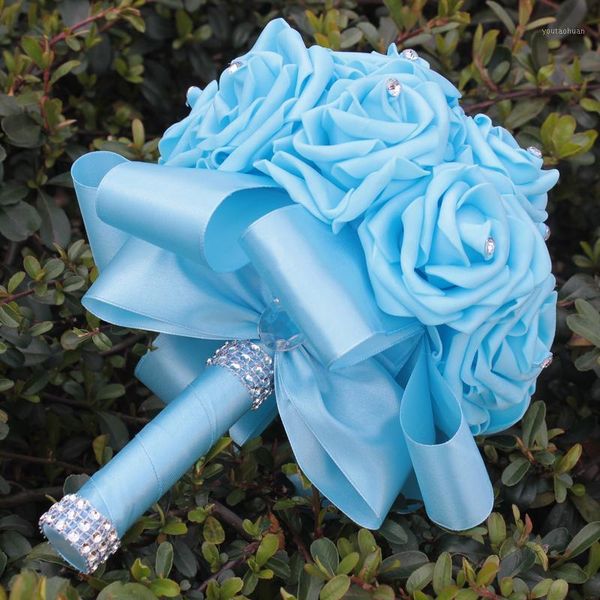 decorative flowers & wreaths 7colors bridal bouquet wedding pe rose bridesmaid holding foam handmade fake roses crystal bouquets marrige w20
decorative flowers & wreaths 7colors bridal bouquet wedding pe rose bridesmaid holding foam handmade fake roses crystal bouquets marrige w20