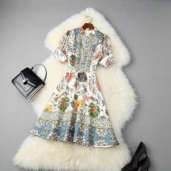 jkamq 2020 summer elegant jacquardjacquard jacquardwomen's new t1 style printed stand collar bubble sleeve waist-fitted jacquard dress, Black;gray
jkamq 2020 summer elegant jacquardjacquard jacquardwomen's new t1 style printed stand collar bubble sleeve waist-fitted jacquard dress, Black;gray