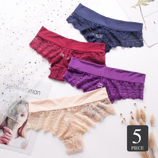 elovegirl 5pcs temptation panties 6 colors ladies lace transparent hollow out lace thong briefs cotton crotch panty1, Black;pink
elovegirl 5pcs temptation panties 6 colors ladies lace transparent hollow out lace thong briefs cotton crotch panty1, Black;pink