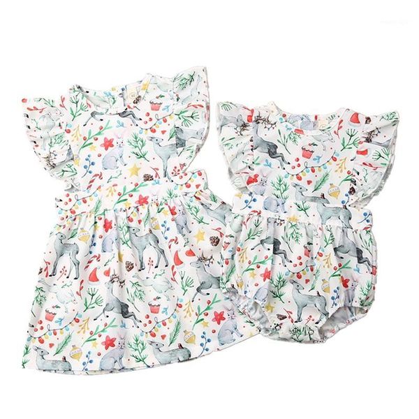 family matching outfits christmas big little sister clothes cute cartoon animal deer printed baby girls romper dress cotton sleeveless costu, Blue
family matching outfits christmas big little sister clothes cute cartoon animal deer printed baby girls romper dress cotton sleeveless costu, Blue