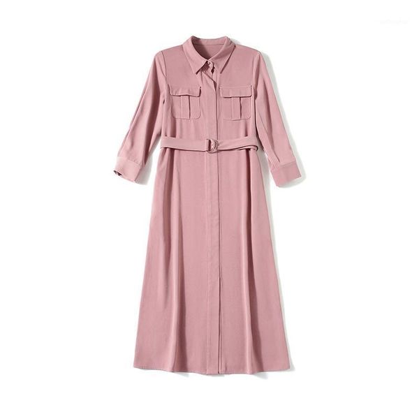 autumn korean long sleeve pink shirt dress vestido invierno mujer 2020 midi women vintage dress robe moulante femme k87141, Black;gray
autumn korean long sleeve pink shirt dress vestido invierno mujer 2020 midi women vintage dress robe moulante femme k87141, Black;gray