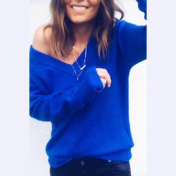women's sweaters zogaa women sweater winter 2021 warm v neck knitted cashmere female solid loose casual pullovers jumper1, White;black
women's sweaters zogaa women sweater winter 2021 warm v neck knitted cashmere female solid loose casual pullovers jumper1, White;black
