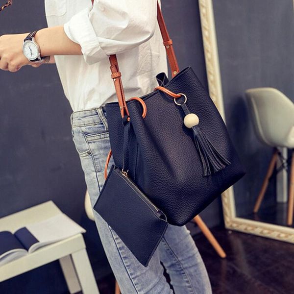 2 in 1 sling bucket handbag shoulder bags and small purse 
2 in 1 sling bucket handbag shoulder bags and small purse