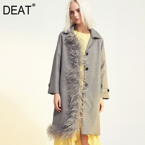 deat autumn and winter fashion clothes women turn-down collar feather patchwork single breasted windbreaker wj14602 201110, Tan;black
deat autumn and winter fashion clothes women turn-down collar feather patchwork single breasted windbreaker wj14602 201110, Tan;black