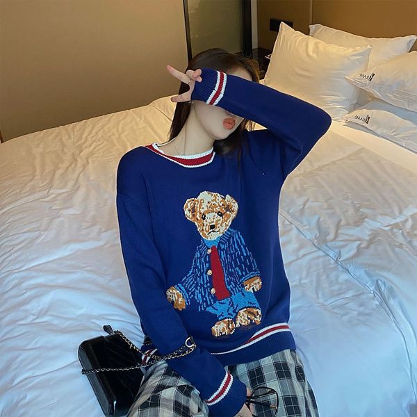 bear knitted vest autumn 2020 new round pullover neck sweater loose short pullover sweater women's wear 7n8eo, White;black
bear knitted vest autumn 2020 new round pullover neck sweater loose short pullover sweater women's wear 7n8eo, White;black