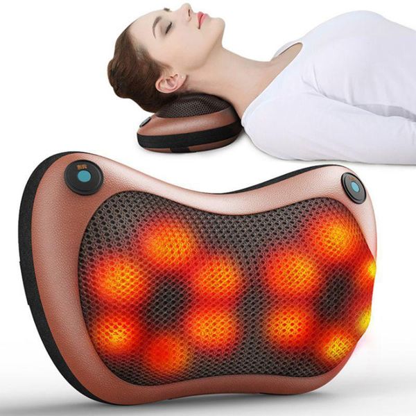 heat massage pillow shiatsu deep kneading massager neck shoulder pain back 8-head double-button massage pillow exercise
heat massage pillow shiatsu deep kneading massager neck shoulder pain back 8-head double-button massage pillow exercise