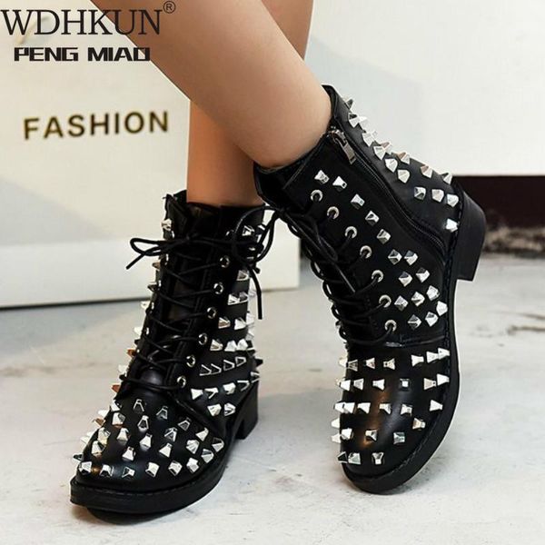 nkadqd rivet autumn boots women platform boots black leather gothic punk style combat for women mid heels comfortable 
nkadqd rivet autumn boots women platform boots black leather gothic punk style combat for women mid heels comfortable