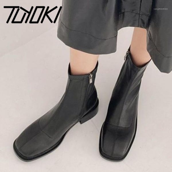 tuyoki size 33-43 women ankle boots square toe zipper women winter shoes fashion elegant short boots woman footwear1, Black
tuyoki size 33-43 women ankle boots square toe zipper women winter shoes fashion elegant short boots woman footwear1, Black
