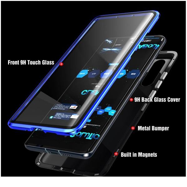 360 magnetic adsorption metal case for iphone 12 11 pro xs max xr double-sided glass case for iphone qylyqc
360 magnetic adsorption metal case for iphone 12 11 pro xs max xr double-sided glass case for iphone qylyqc