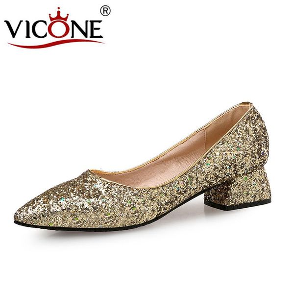 vicone женщины весна / осень повседневной bling toe партии остроконечной сладкая мода каблук v10078, Black
vicone женщины весна / осень повседневной bling toe партии остроконечной сладкая мода каблук v10078, Black