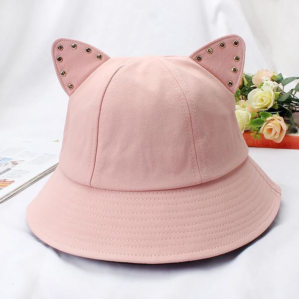 beanie/skull caps cute cat ears fisherman models spring and summer cartoon tail hat student selling girl heart shade cloth cosplay, Blue;gray
beanie/skull caps cute cat ears fisherman models spring and summer cartoon tail hat student selling girl heart shade cloth cosplay, Blue;gray