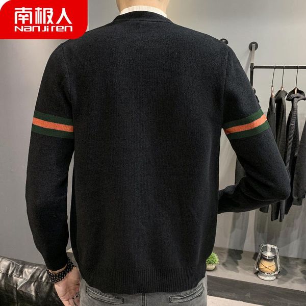 men's sweaters cardigan sweater knitwear korean trend casual color long sleeve warm coat tide, White;black
men's sweaters cardigan sweater knitwear korean trend casual color long sleeve warm coat tide, White;black