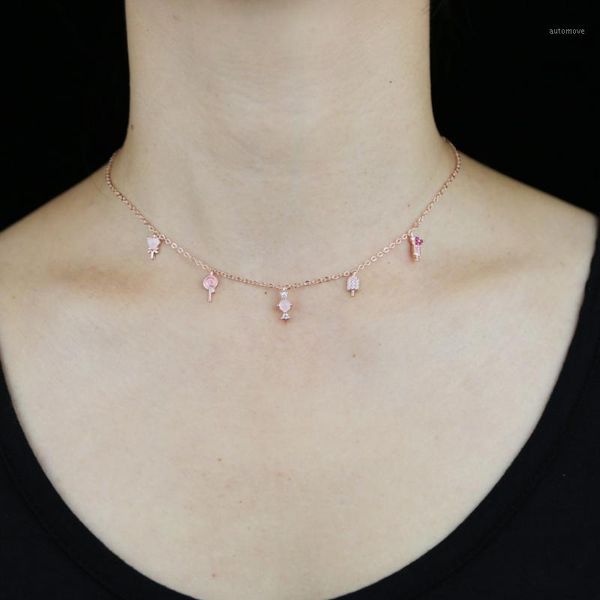 women rose gold tiny link chain choker necklace with crystal multi cup fish flower charm elegant jewelry 35+10cm1, Silver
women rose gold tiny link chain choker necklace with crystal multi cup fish flower charm elegant jewelry 35+10cm1, Silver