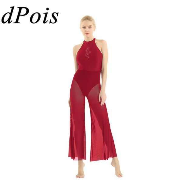 women halter sequins shiny ballet dance jumpsuit rhythmic gymnastics leotard bodysuit ballerina stage costume lyrical lace dress, Black;red
women halter sequins shiny ballet dance jumpsuit rhythmic gymnastics leotard bodysuit ballerina stage costume lyrical lace dress, Black;red
