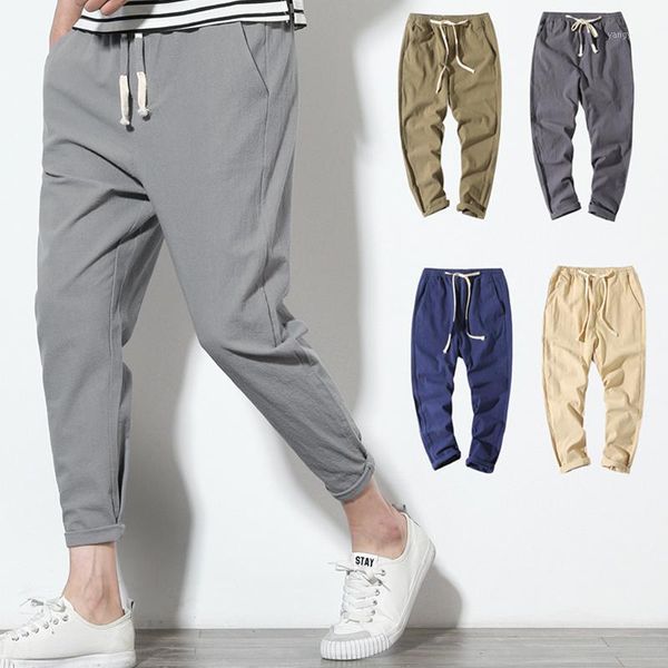 2020 linen trousers men's harem pants summer trousers for men linen comfort men's pants stretch waist breathable casual1, Black
2020 linen trousers men's harem pants summer trousers for men linen comfort men's pants stretch waist breathable casual1, Black