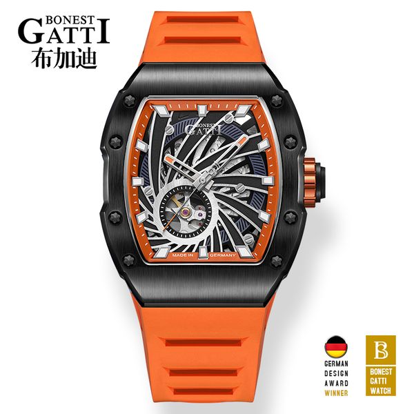 luxury mens watches brand natural rubber men sport waterproof clock black relogio masculino mechanical watch
luxury mens watches brand natural rubber men sport waterproof clock black relogio masculino mechanical watch