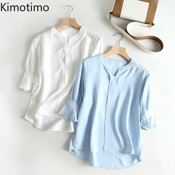 women's blouses & shirts kimotimo women elegant v-neck office lady solid work casual summer autumn fashion womens and blouses1, White
women's blouses & shirts kimotimo women elegant v-neck office lady solid work casual summer autumn fashion womens and blouses1, White