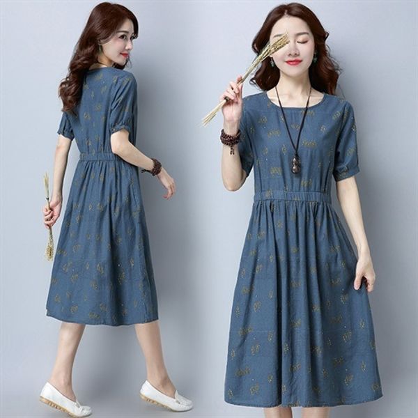 women's waisted slimming skirt 2019 summer loose waist temperament mori fashion simple artistic cotton dress dresscotton dress cloth jy, Black;gray
women's waisted slimming skirt 2019 summer loose waist temperament mori fashion simple artistic cotton dress dresscotton dress cloth jy, Black;gray