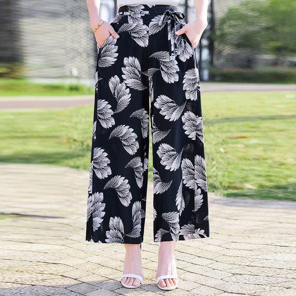 2021 new new women summer print vintage pants cotton wide leg pants plus size trousers i0dx, Black;white
2021 new new women summer print vintage pants cotton wide leg pants plus size trousers i0dx, Black;white
