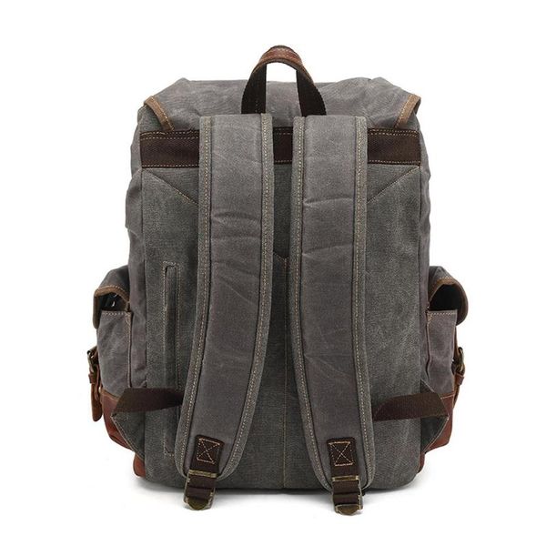 outdoor bags climbing bag cotton vintage waterproof backpack traveling large capacity durable 15" rivets bookbag
outdoor bags climbing bag cotton vintage waterproof backpack traveling large capacity durable 15" rivets bookbag
