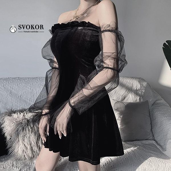 svokor goth dark women gothic dresses black gothic dress mini woman dress chic punk hip hop punk gril grunge clothes, Black;gray
svokor goth dark women gothic dresses black gothic dress mini woman dress chic punk hip hop punk gril grunge clothes, Black;gray